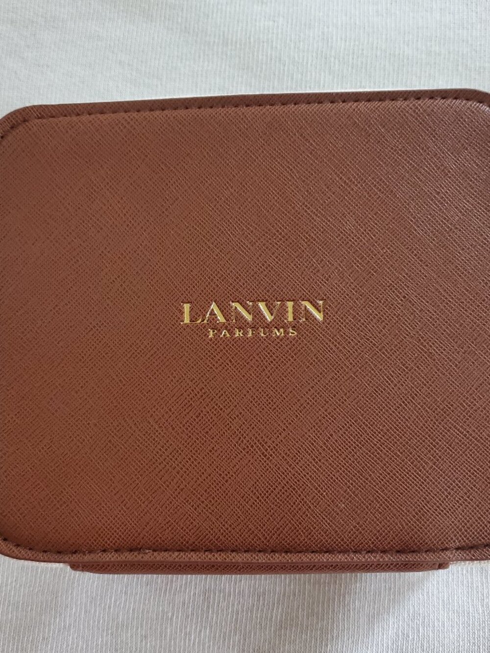 LANVIN Parfums Turkish Airlines First Class Travel Bag Cosmetic Kit Complete